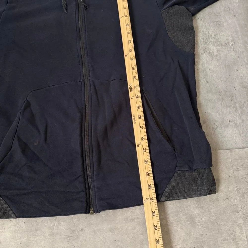 The North Face Navy Blue Zip Up Hoodie